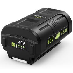 7.5Ah Replacement for Ryobi 40V Upgraded Compatible with 40Volt Ryobi OP404