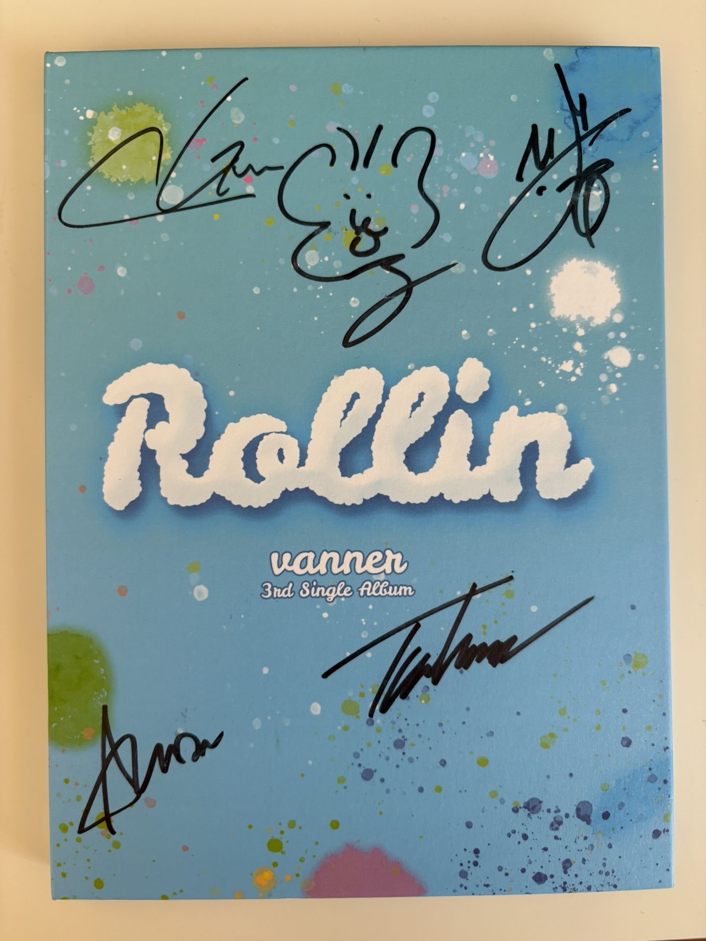 Vanner - Take off (Rollin) Signed Album