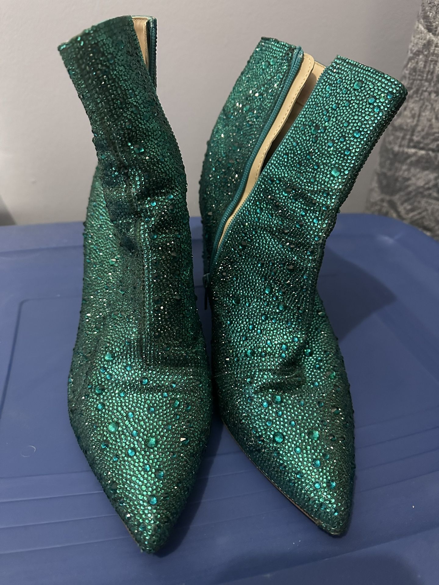 Betsey Johnson Sequin Boots