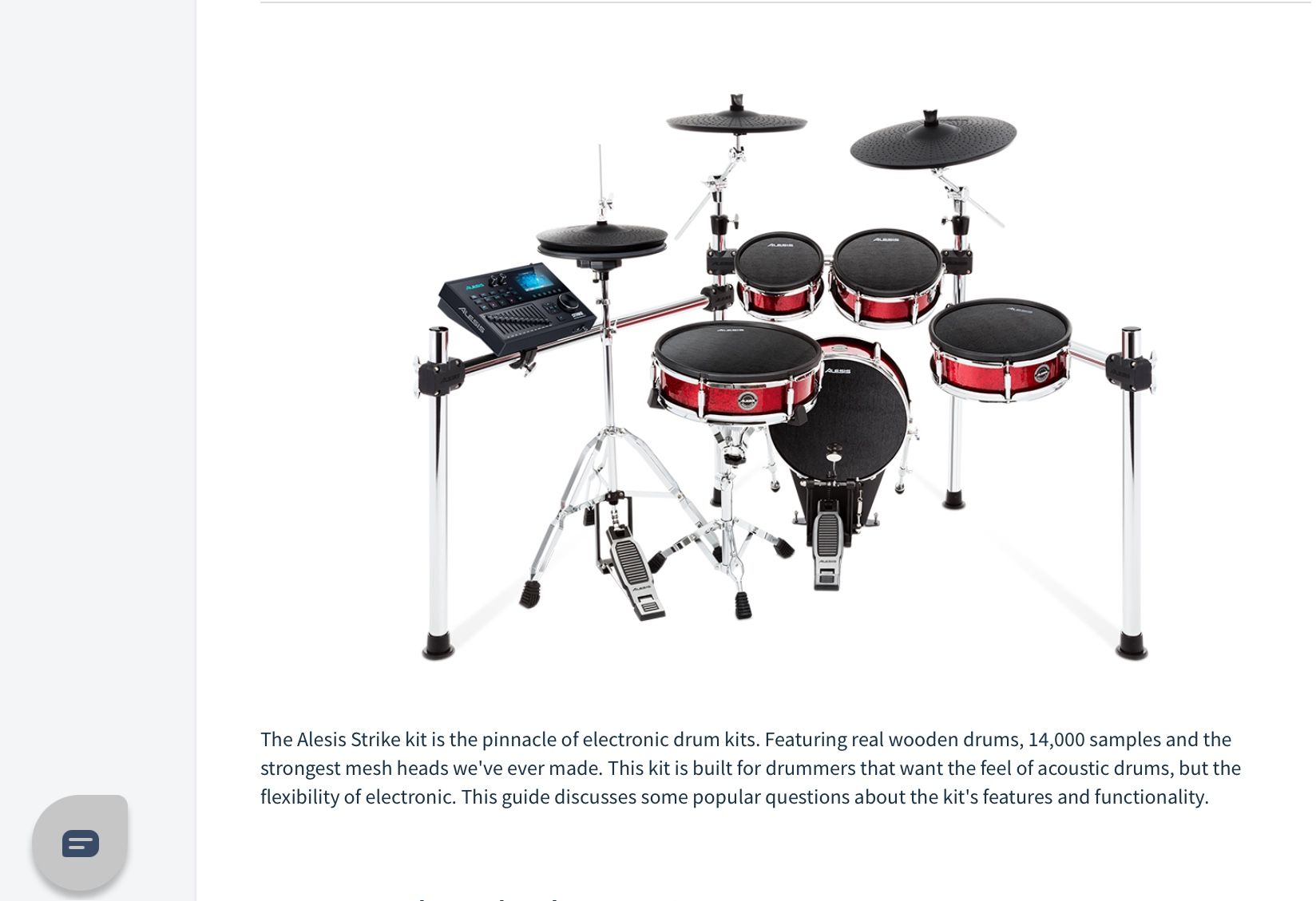 Alesis Strike Kit With Extra Cymbal