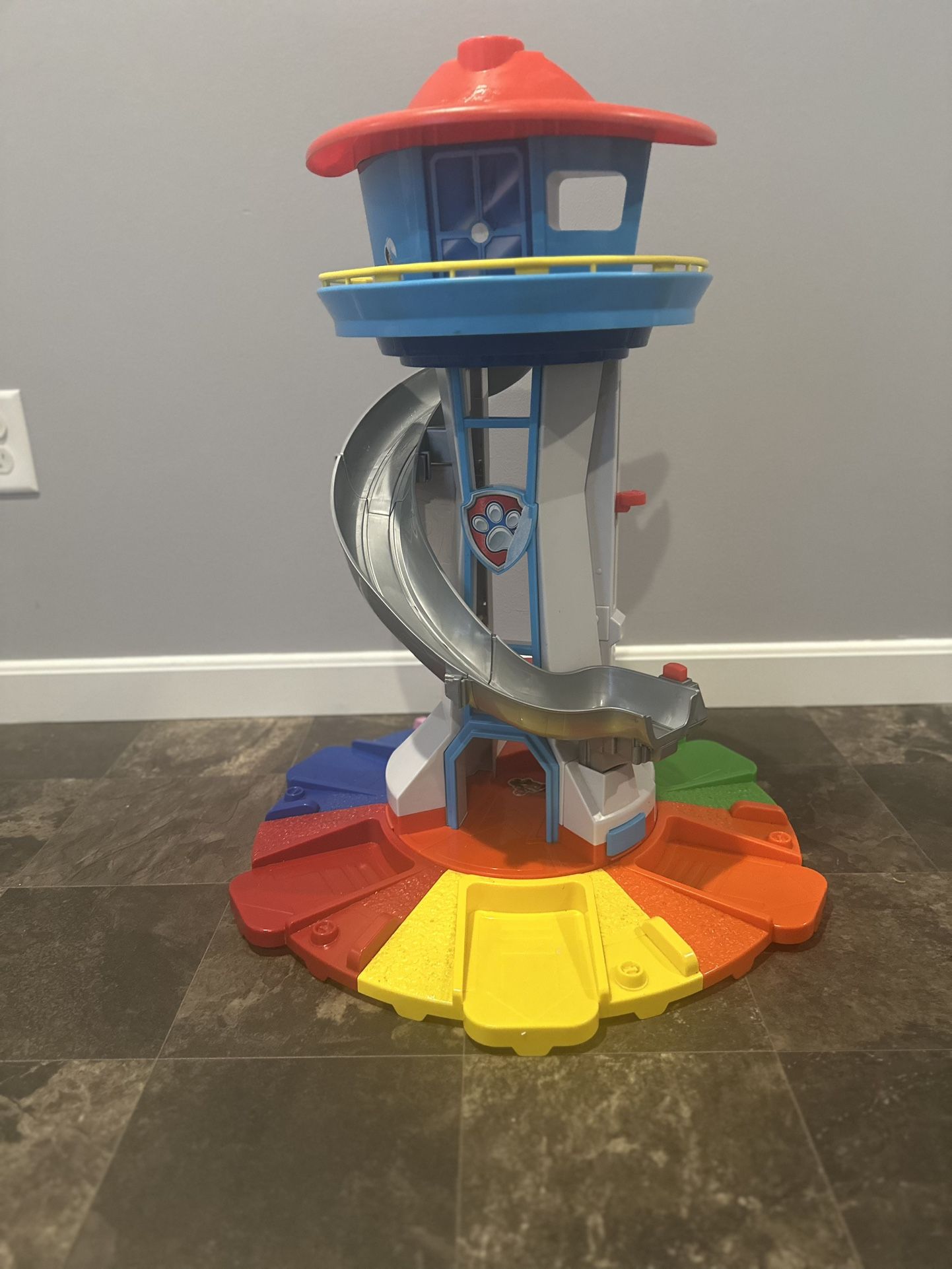 Toy Car Slide Tower