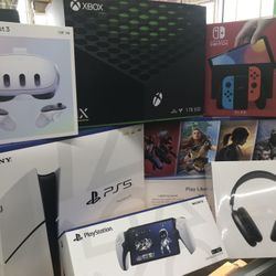 Ps5 Xbox X Oculus Quest3 Nintendo Switch New Sealed No Credit Needed Pay Down Only