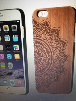 iPhone 6 Plus / 6s plus engraved half bohemian flower case cover protector