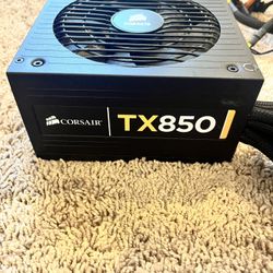 Corsair Tx850 Pc Power Supply Unit 
