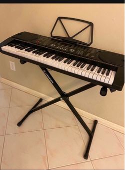 Piano has and stand