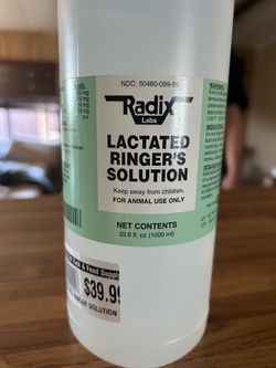 LACTACED RINGER’S SOLUTION