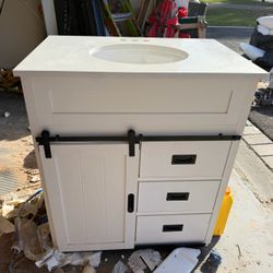 Bathroom sink vanity