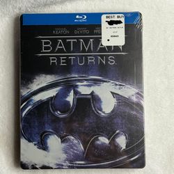 Batman Returns 2013 – Limited Edition Blu-ray Steelbook DVD – NEW & SEALED 