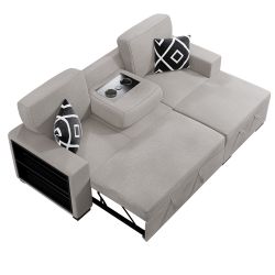 New 92’  Sleeper Sectional Couch/ Includes Free Delivery 🚚 and Assembling 