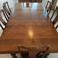 Holiday Special - Beautiful Solid Oak Dining Table And More