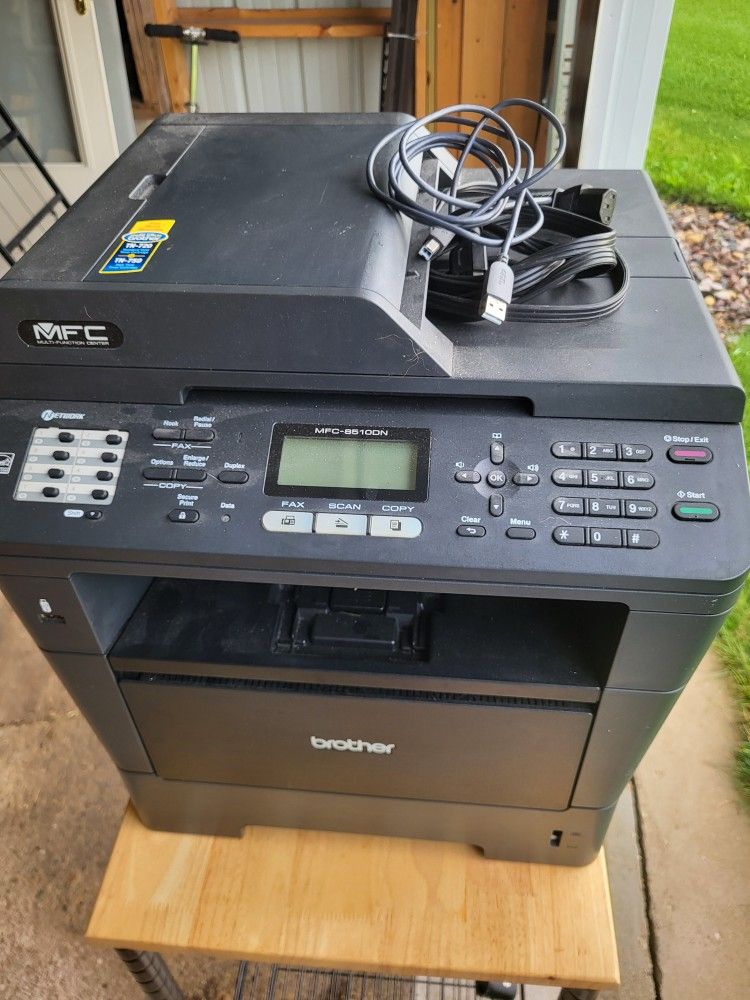 Brother Multi Function Center 8510D-N copier, printer, scanner