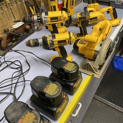 Dewalt Cordless Power Tools, Chargers, Batteries