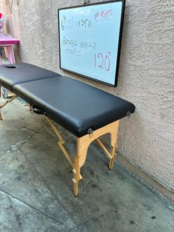 Massage table