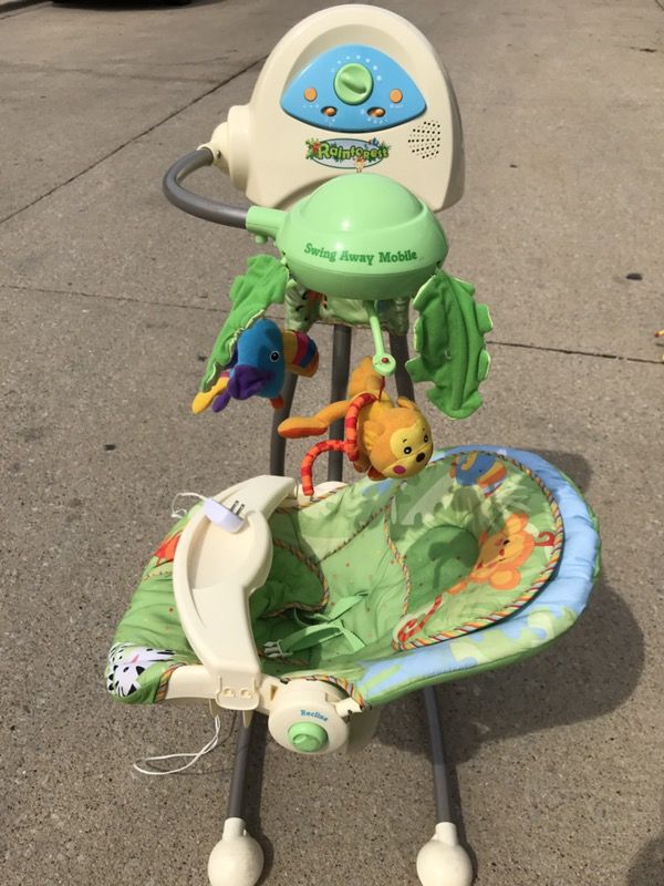 Fisher Price Baby Deluxe Cradle & Swing