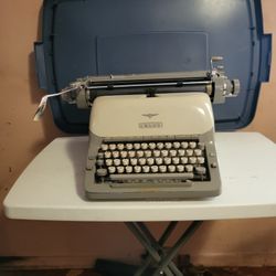 Late 50's Early 60's Adler Typewriter 