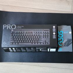 Mouse, Keyboard, and DeskPad 