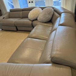 5 Body Leather Sofa