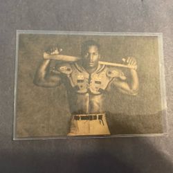 Bo Jackson 1990 Shoulder Pads Odd Ball Card