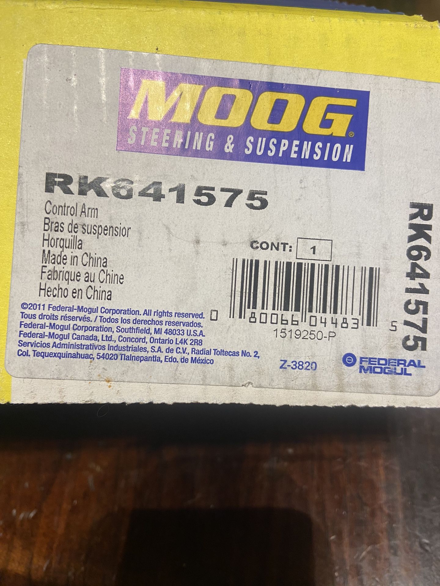 Brand New Control Arm Kia Rondo LX V6