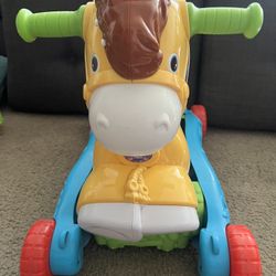 VTech Gallop and Rock Learning Pony, Electronic Motion-Activated Pretend Play Ride-on Toy