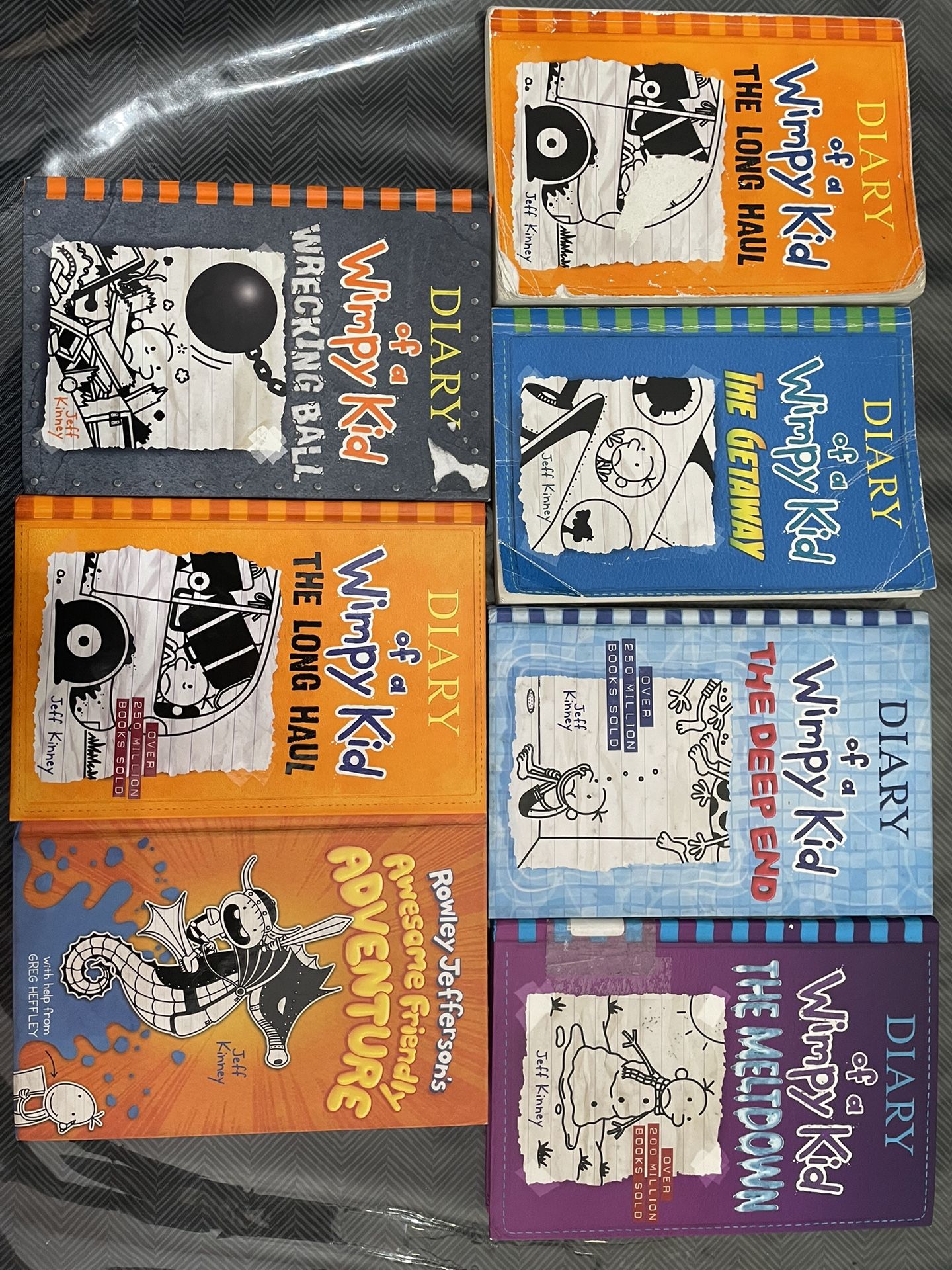 7 Diary Of A Wimpy Kid Books
