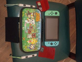 Nintendo switch animal crossing edition