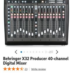 Behringer X32 Producer 40-Channel Digital Mixer