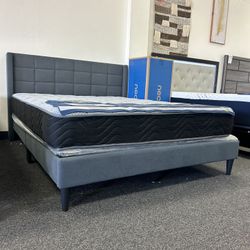 Full Size Platform Bed Frame ✅ Financing Available - Bad or No Credit Accepted ✅ 