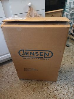 NEW IN BOX JENSEN MEDICINE CABINET