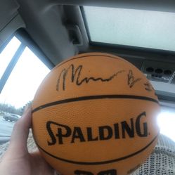 Miles Bridges Autographed basketball