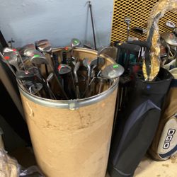Golf Clubs And Bags 