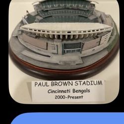 Cincinnati Bengals Danberry Mint Stadium Replica Paul Brown Stadium 