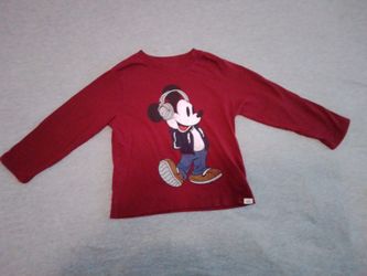 Mickey Mouse Long Sleeve Boy 3t