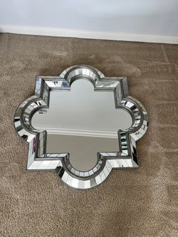 Z Gallerie Mirror quaterfoil