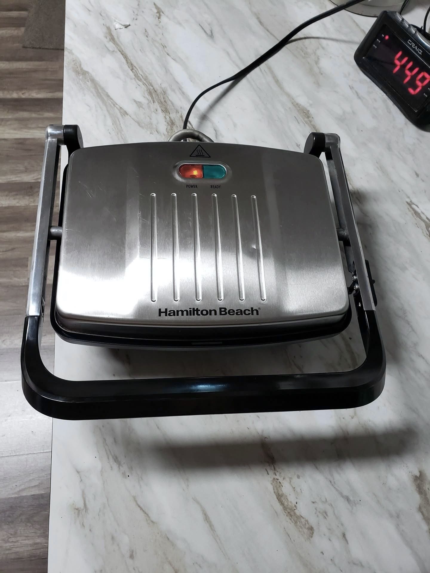 Hamilton Beach Panini Press/Sandwich Maker Electric Grill