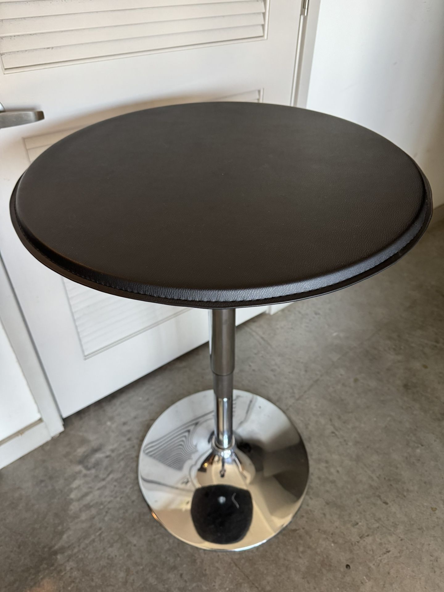 Tall Round Bar Table Modern Breakfast Kitchen Dining Room Small Bar Bistro Table