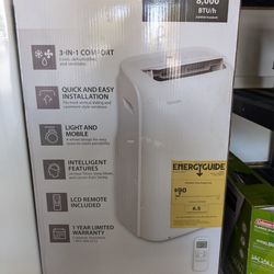 Toshiba RAC-PD0812CRRU 8,000 BTU 115-Volt Portable Air Conditioner 