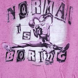 Six Flags - Normal Is Boring Shirt - Size XL
