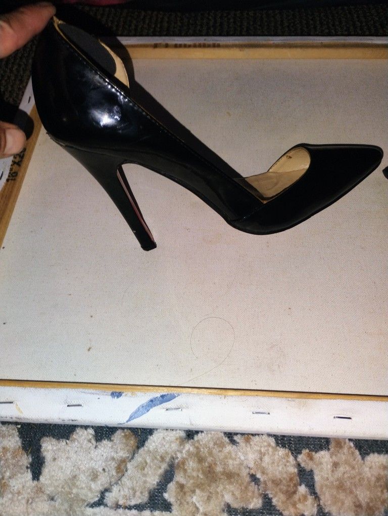 Paris" Christian LouBoutin Red Bottoms ,#41 Made In Italy Authentic