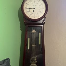 Grandfather clock, battery operated, chime,