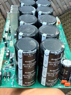 PCB with Rubycon Capacitors