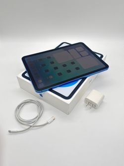 Unlocked Apple iPad 11th Gen 11.0" A3355 128GB Cellular Blue 100% BH 4 Cycle