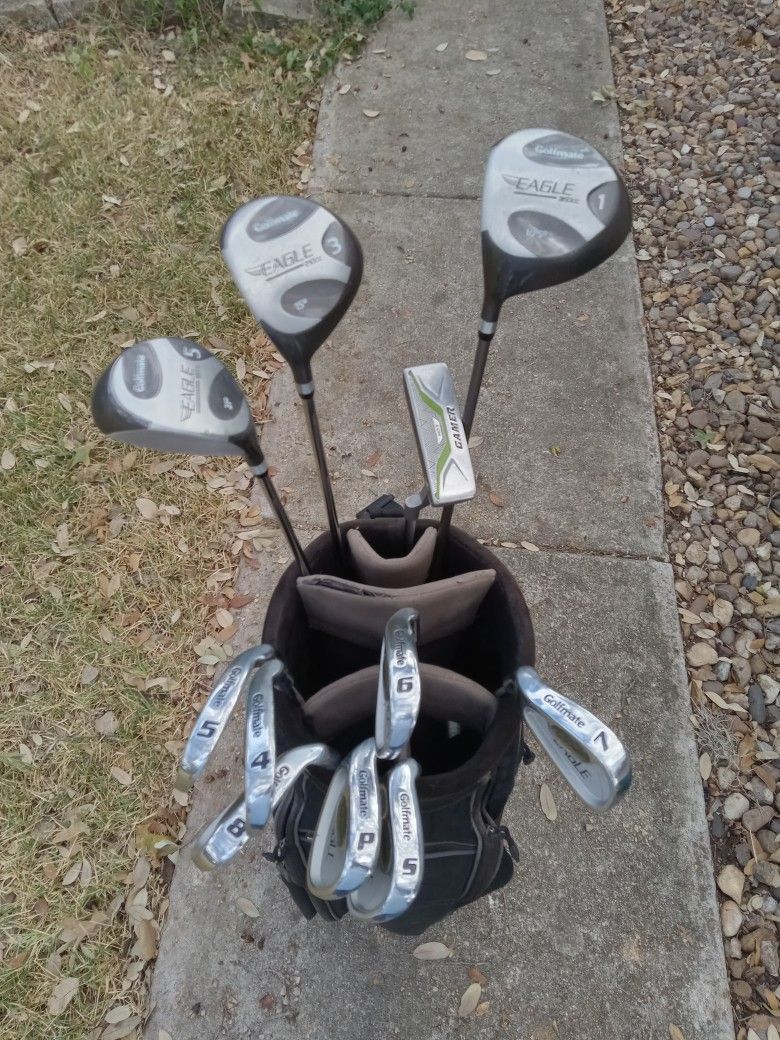 Left Handed Golfmate Eagle Complete Golf Set