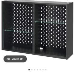 Glass Door Cabinet From IKEA Brand New