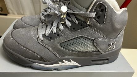 Retro wolf grey Jordan 5s