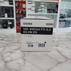 Sigma 100-400mm F5-6.3 DG DN OS  ☆ Ask About Our Sony Lens Options ☆ 