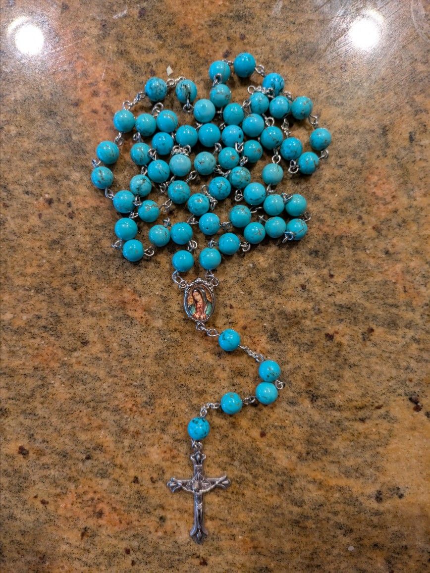 Turquoise Stone Rosary