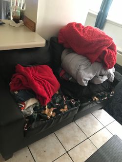 Black couch