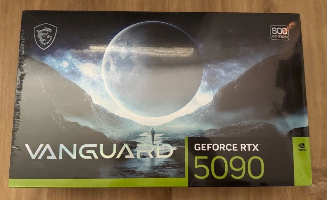 MSI Nvidia GeForce RTX 5090 Vanguard SOC 32Gb PCI express gen 5 graphics card