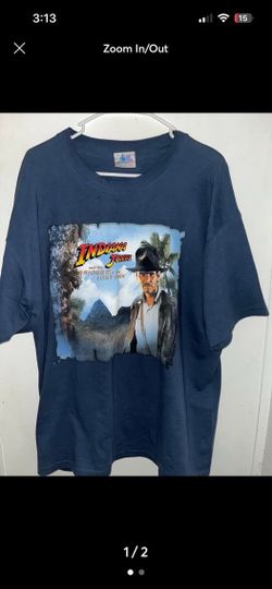 Disney Indiana Jones vintage shirt XL men’s